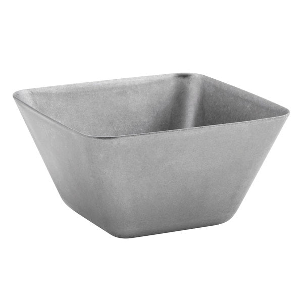 FOH Square MOD Stainless Ramekin, Antique, 12 ct