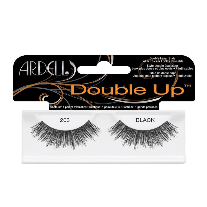 Ardell Double Up Strip Lashes, 203 Black