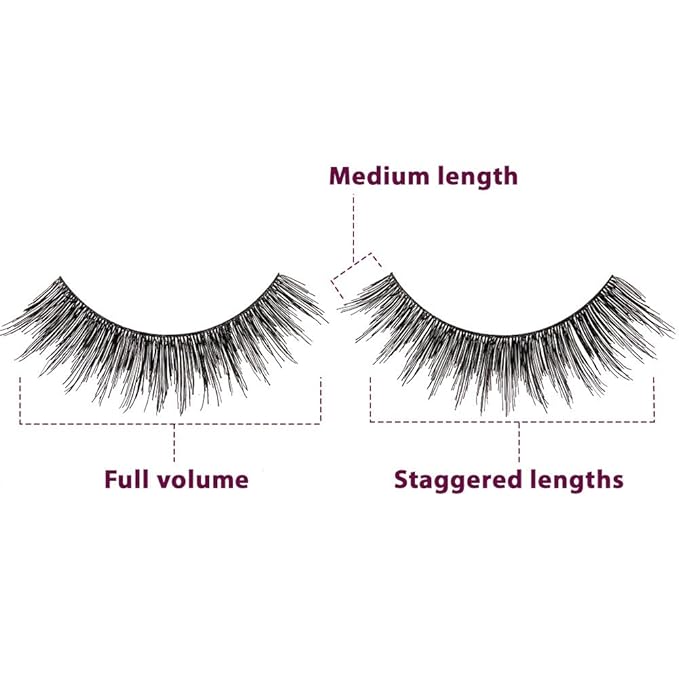 Ardell Double Up Strip Lashes, 211 Black