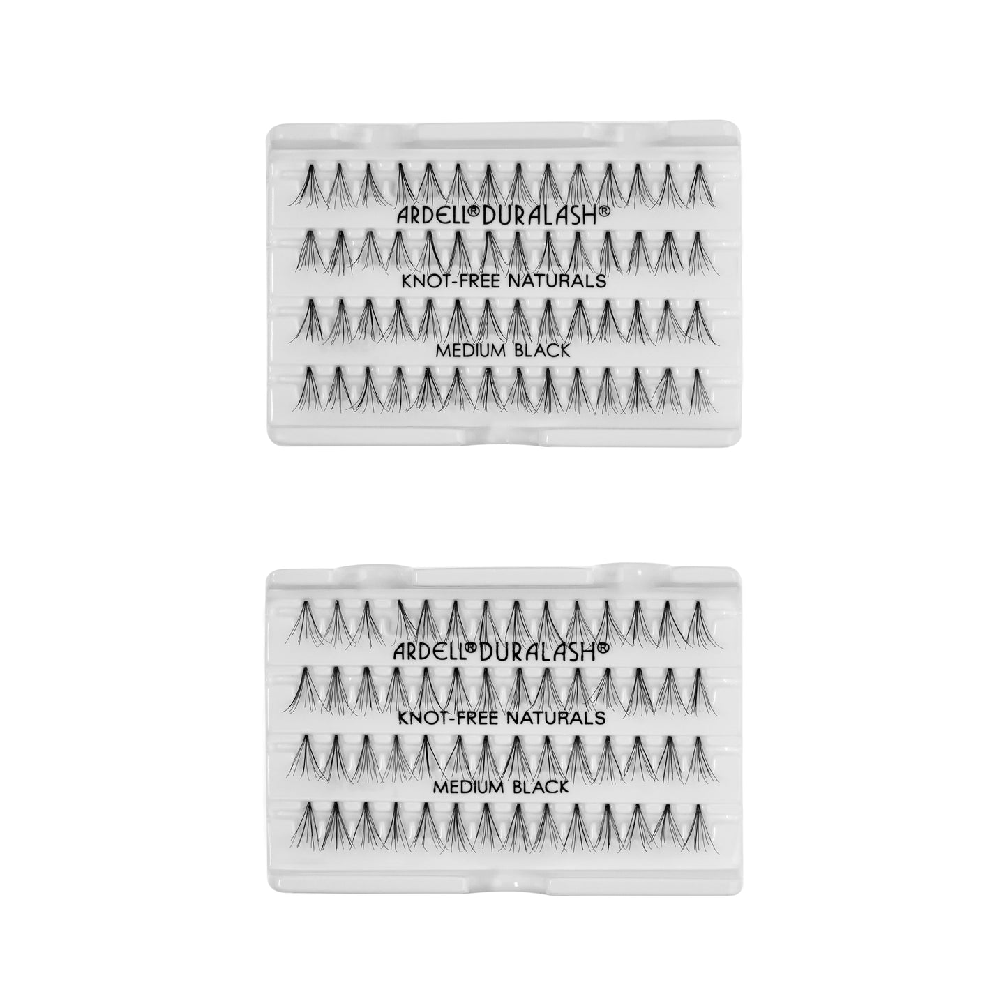 Ardell Individual Cluster Lashes, Medium, Black, 6 pk