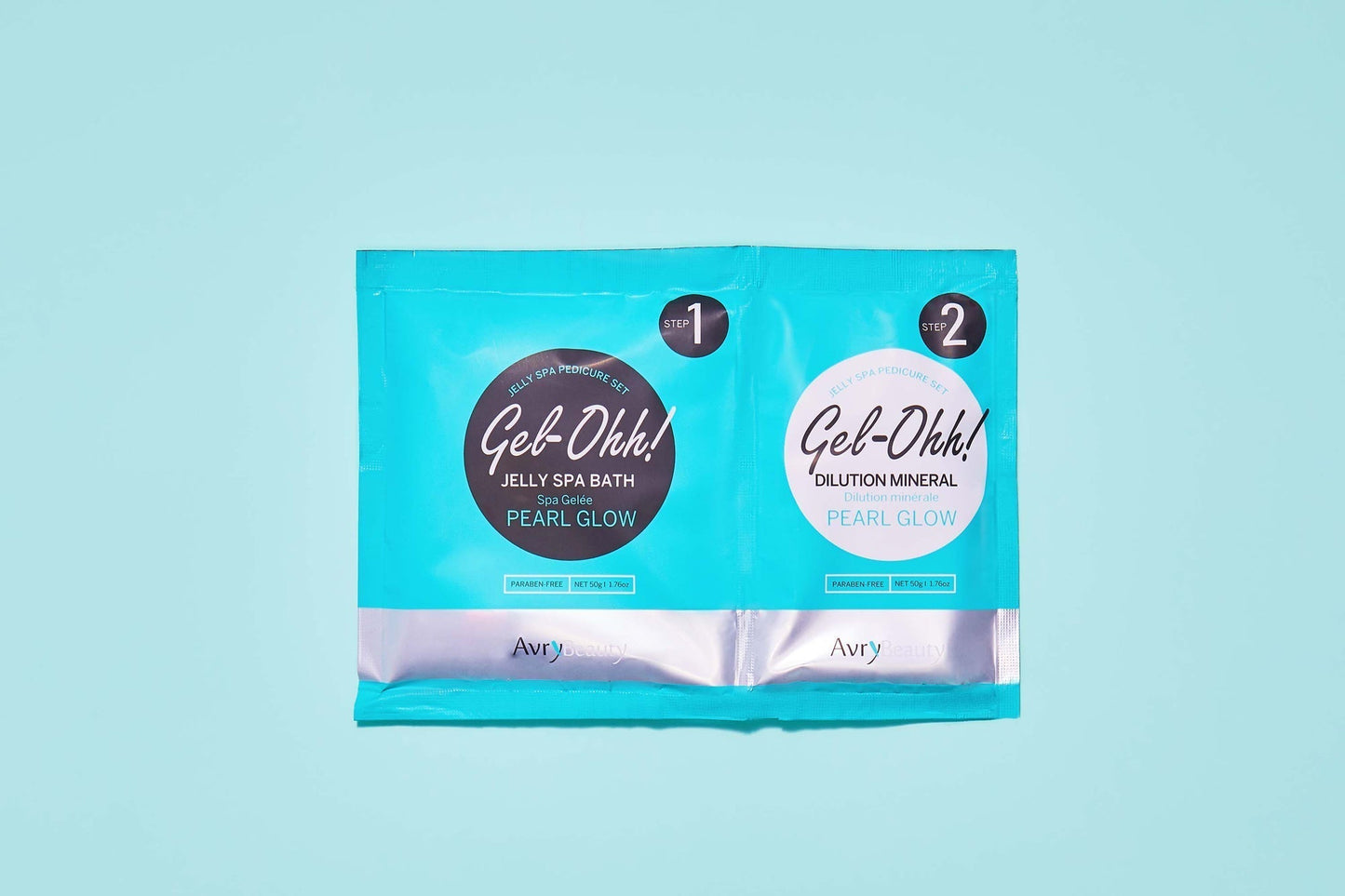 Avry Beauty Gel-Ohh! Jelly Spa Pedi Bath, Pearl Glow