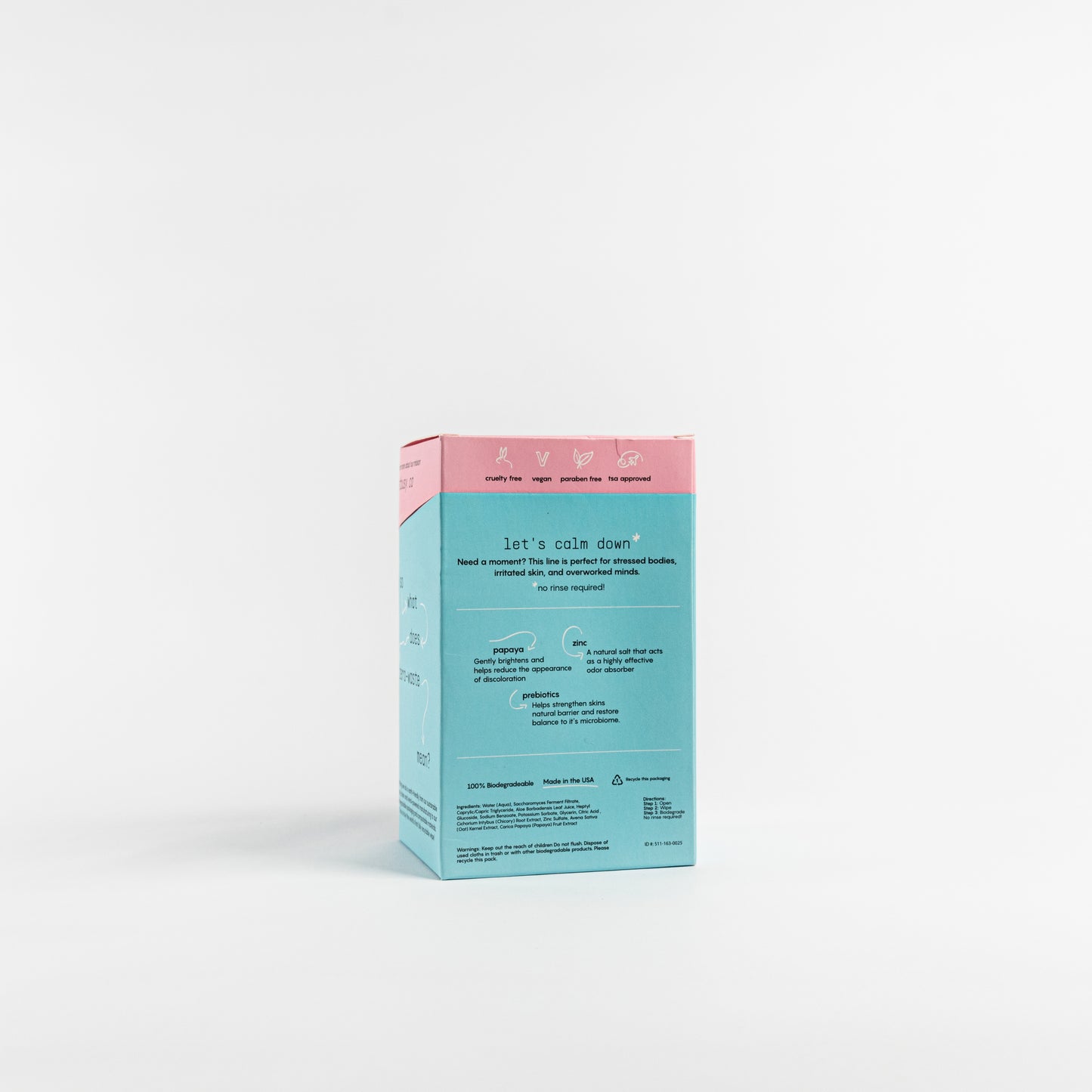 Busy Co. Deodorant Wipes, 120ct