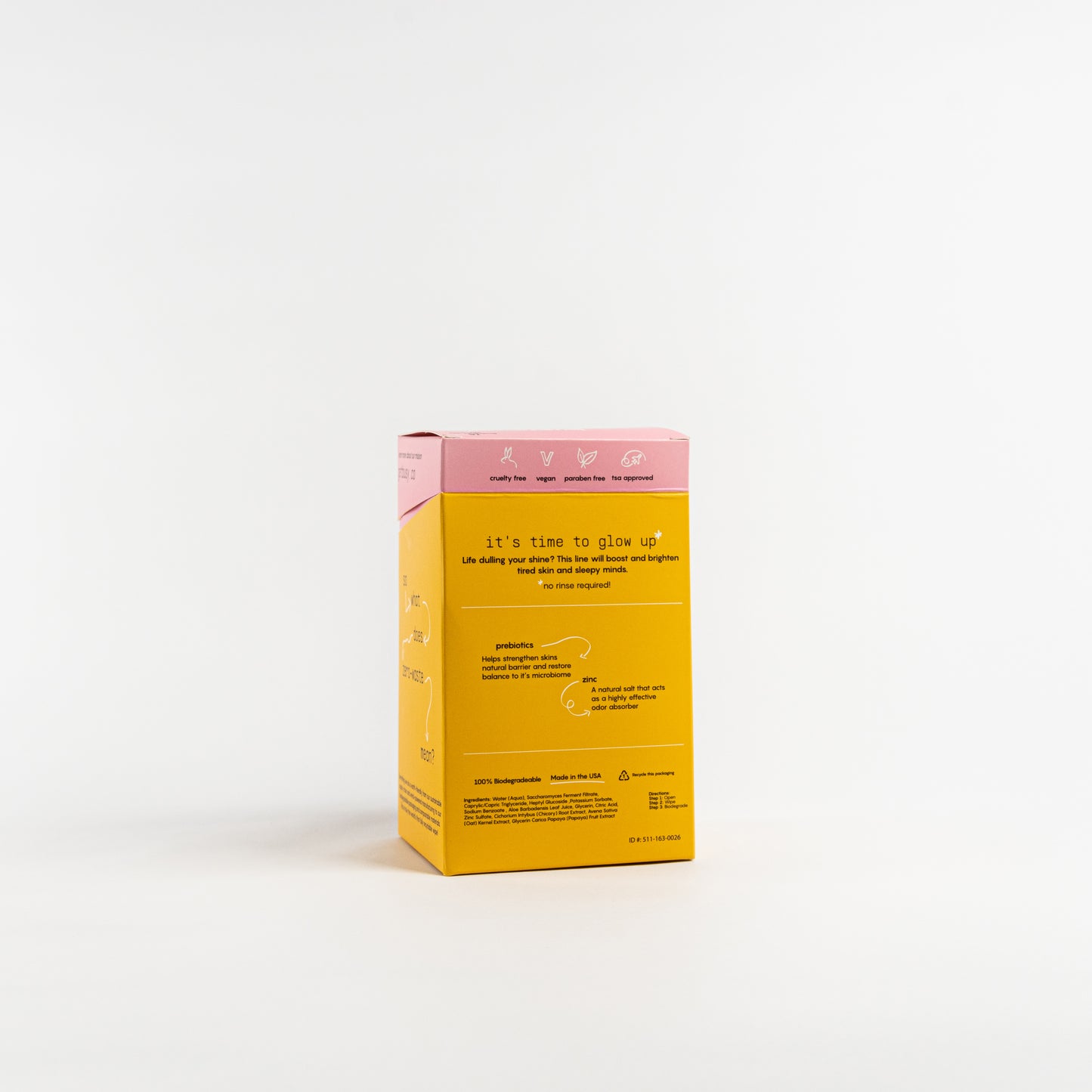 Busy Co. Deodorant Wipes, 15 ct