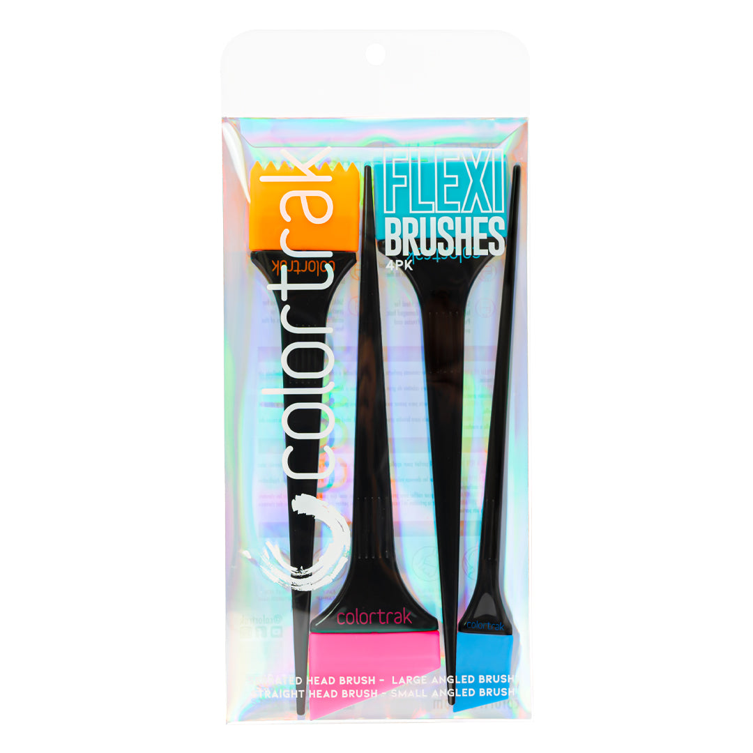 Colortrak Flexi Brushes, 4 pk