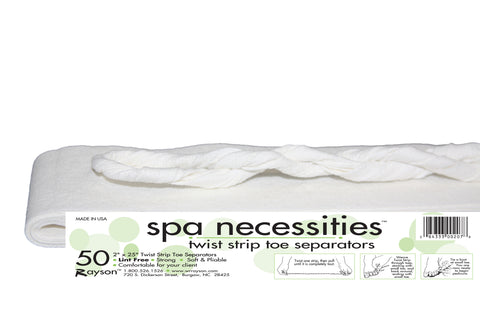 Image of Twist Strip Toe Separators, 50pc