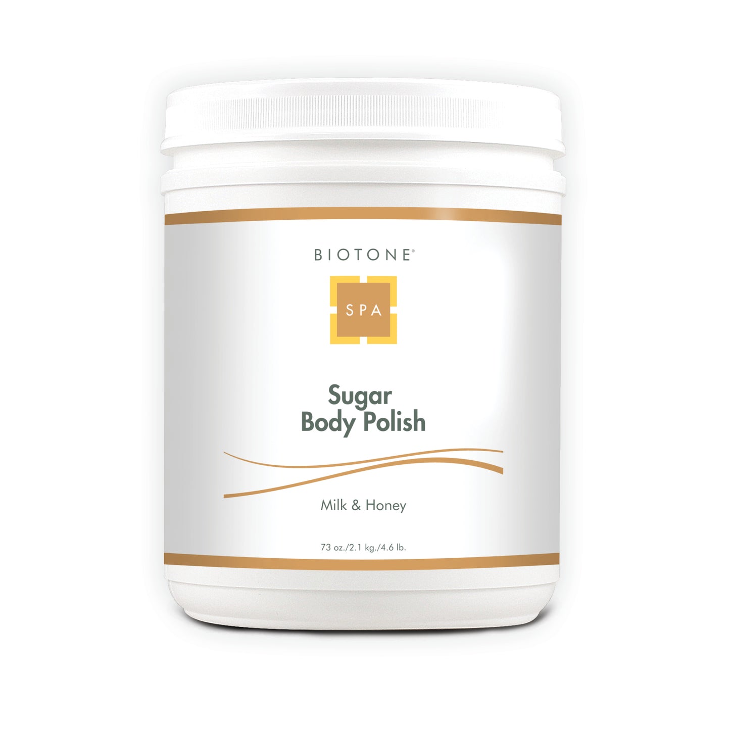 BIOTONE® Sugar Body Polish, Milk & Honey, 73 oz