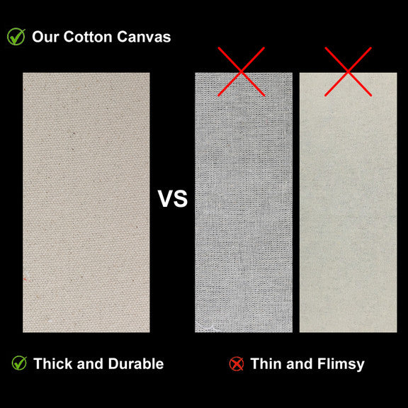 Canvas Cosmetic Bag, 1 ct