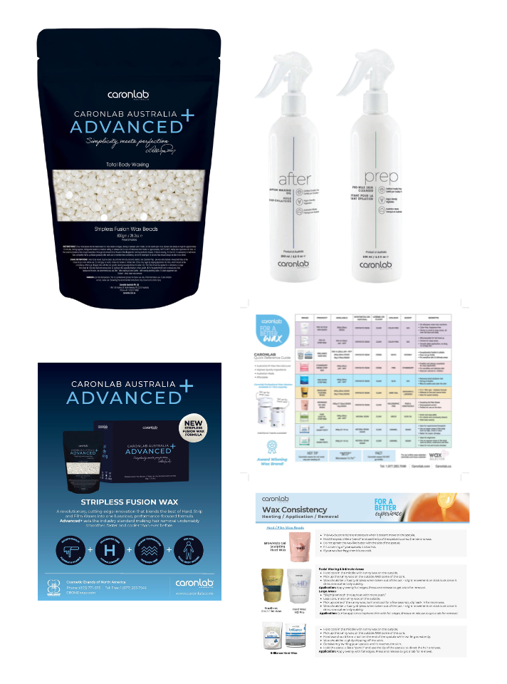 Caronlab Advance+ Stripless Fusion Wax Starter Kit