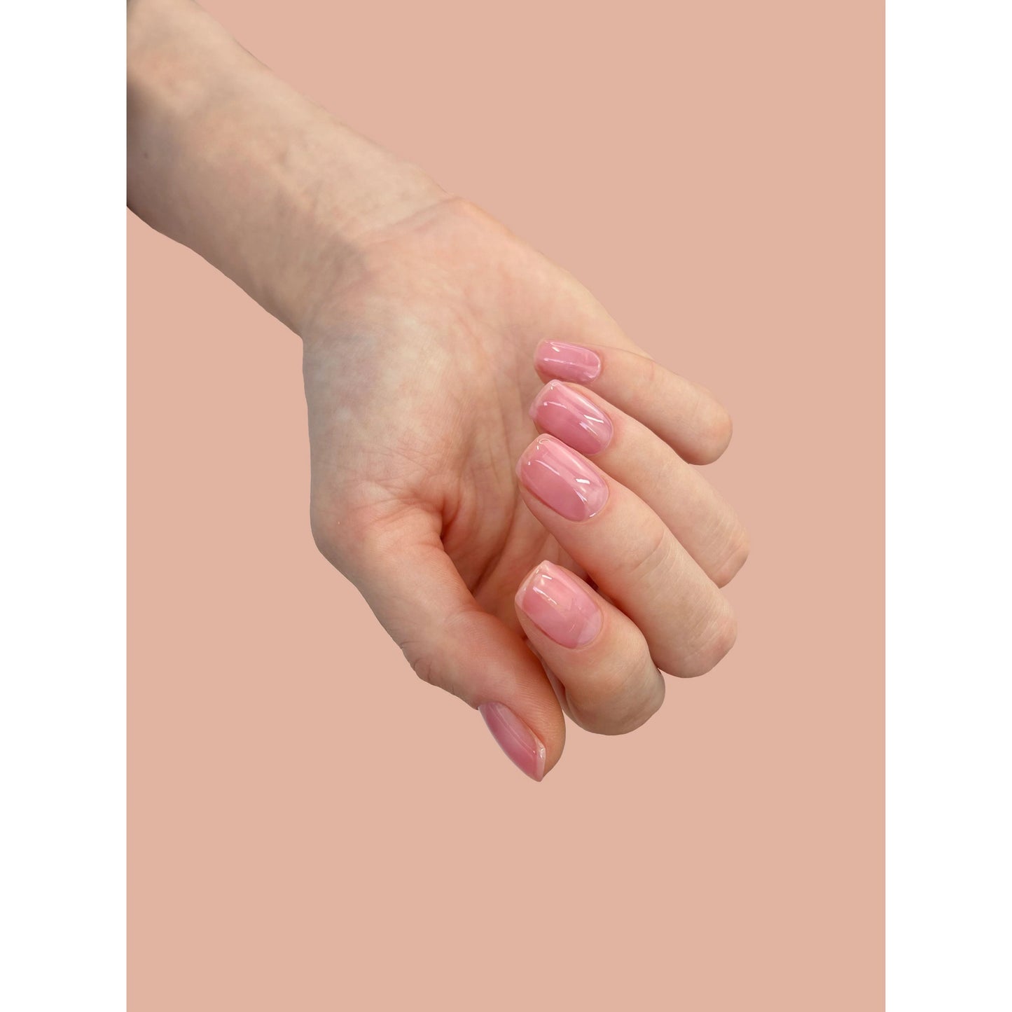 CND Enhancements, Plexigel Builder, Clearly Pink, 0.5 fl oz