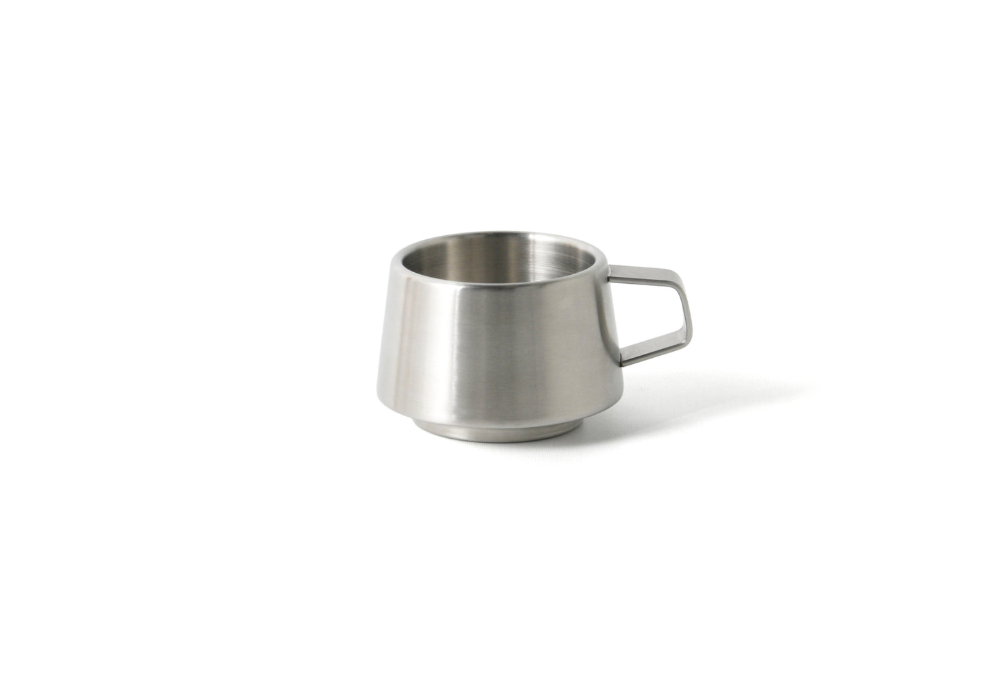 FOH Brushed Stainless Bevel 11 oz Cup, 12 ct.