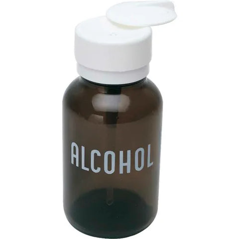 Image of Menda Alcohol Imprint Bottle, Amber, 8oz
