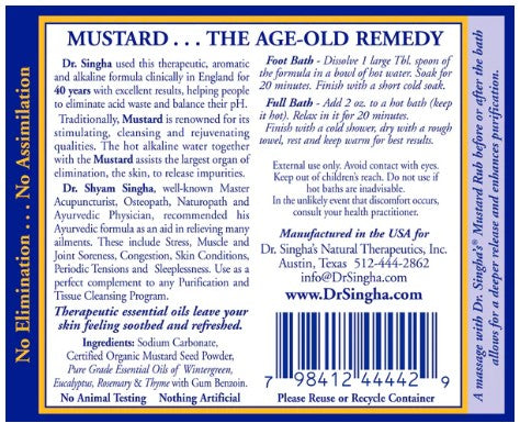 Dr. Singha’s Ayurvedic Mustard Bath