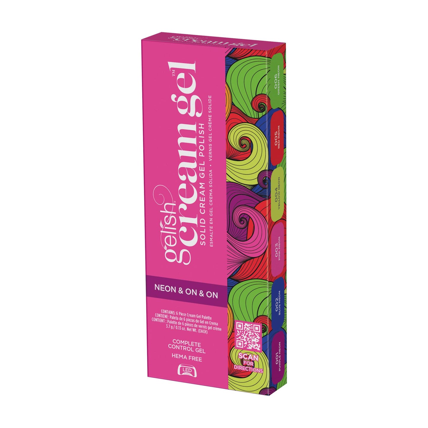 Gelish Soak-Off Cream Gel Palette, Neon & On & On