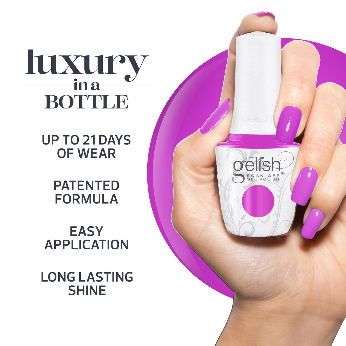 Gelish Gel Polish, Bear-y Juicy, 0.5 fl oz