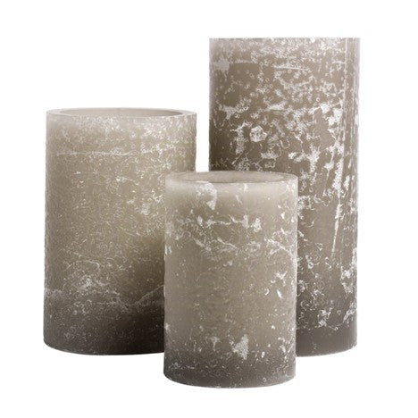 Artisan Grey Wax Luminaries Candle Holders, 6 ct