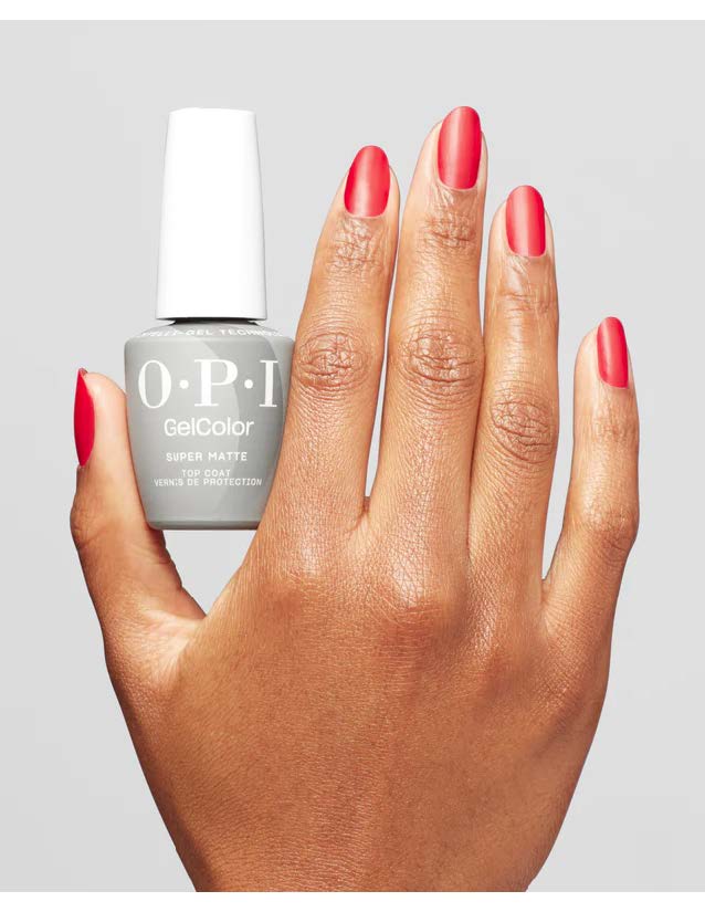 OPI Stay Matte Top Coat, 0.5 fl oz