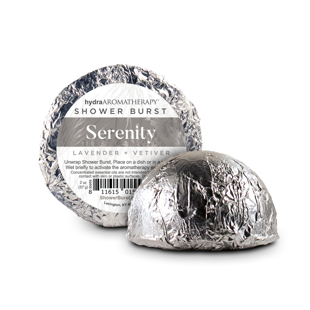 hydraAROMATHERAPY Shower Burst, Serenity, 12 ct