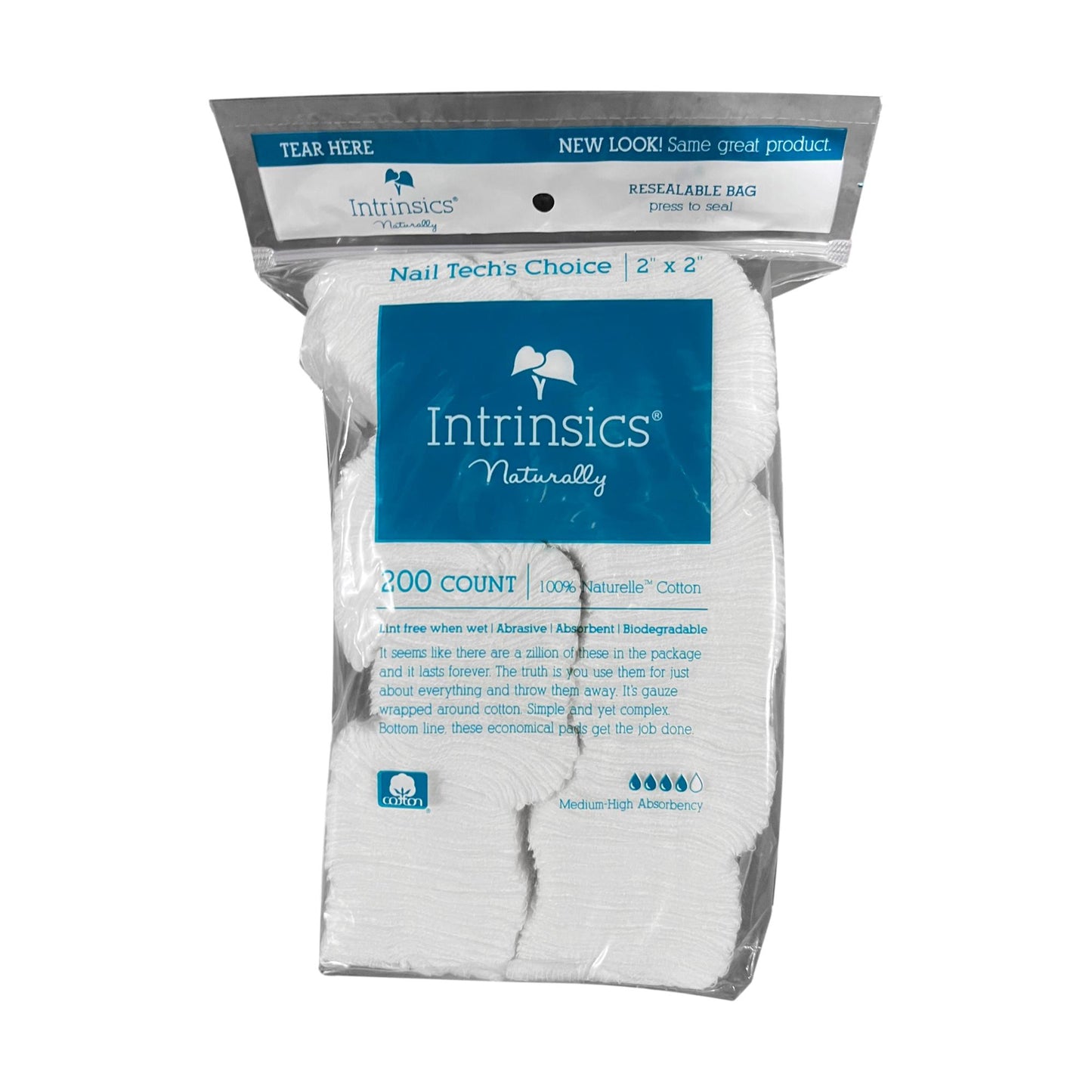 Intrinsics Nail Tech's Choice Cotton Filled Gauze