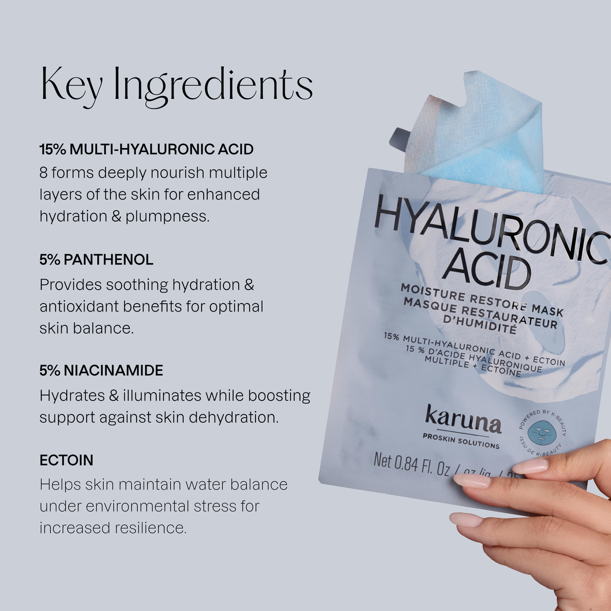 Karuna ProSkin Hyaluronic Acid Moisture Restore Mask