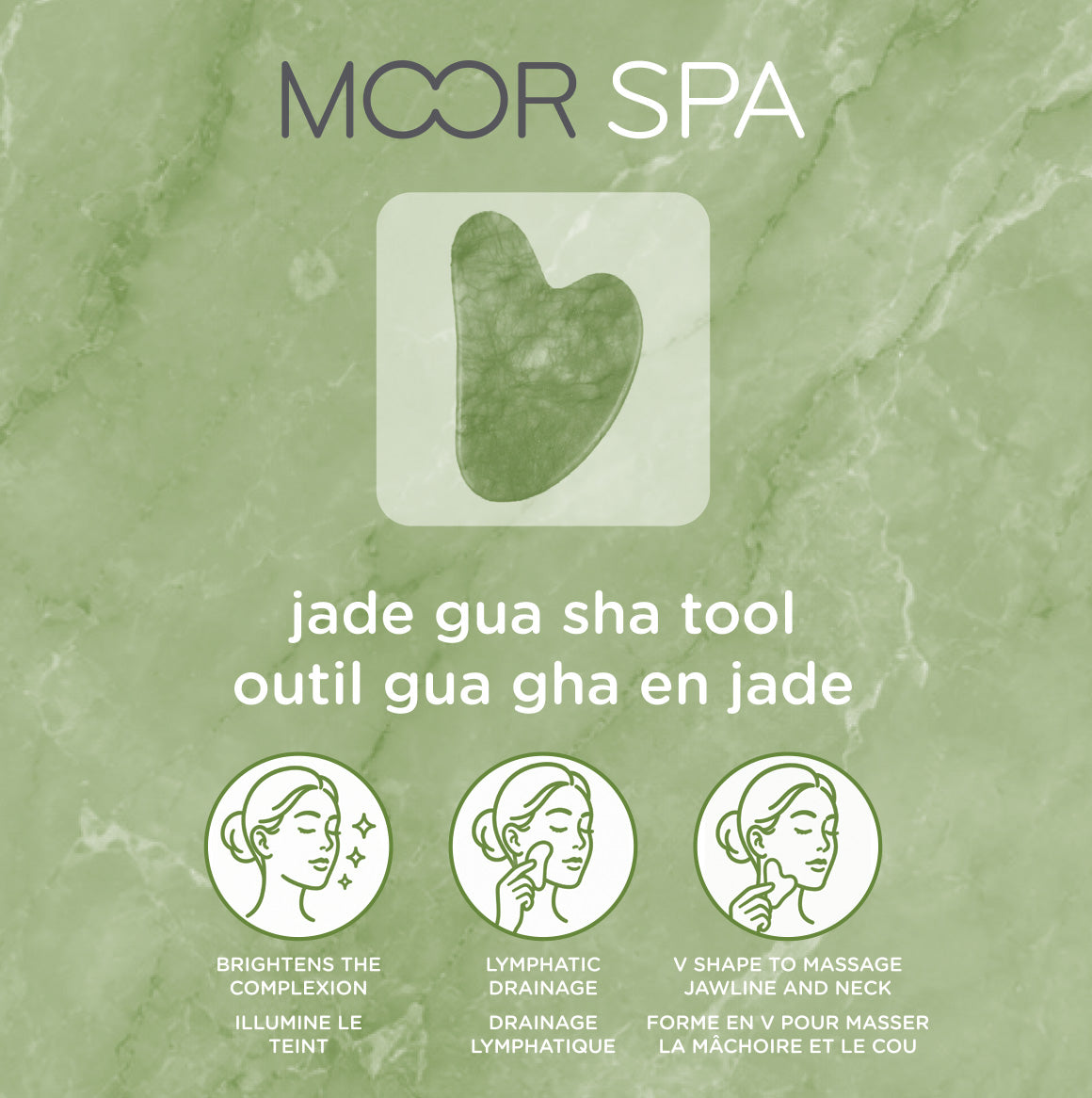 Moor Spa Jade Gua Sha Stone