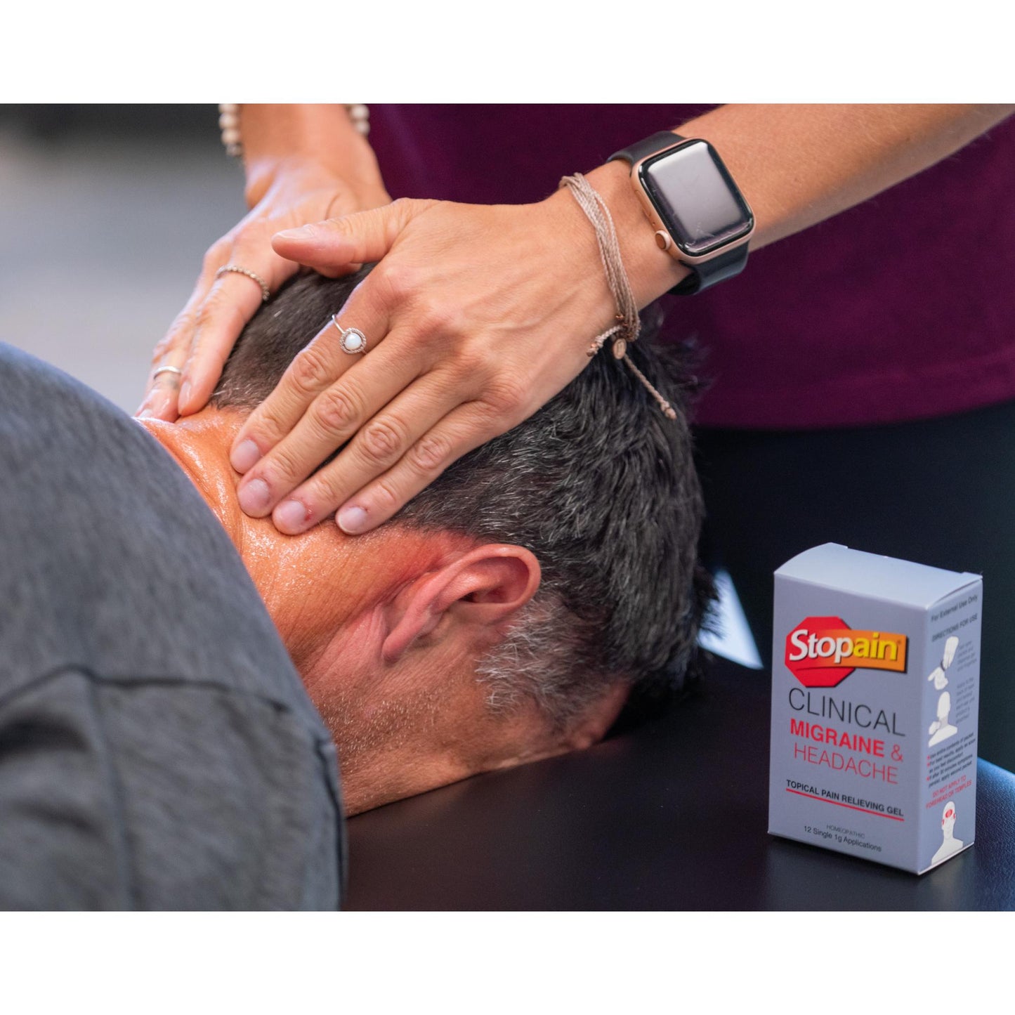 Stopain Clinical Migraine & Headache Gel, 1 gram