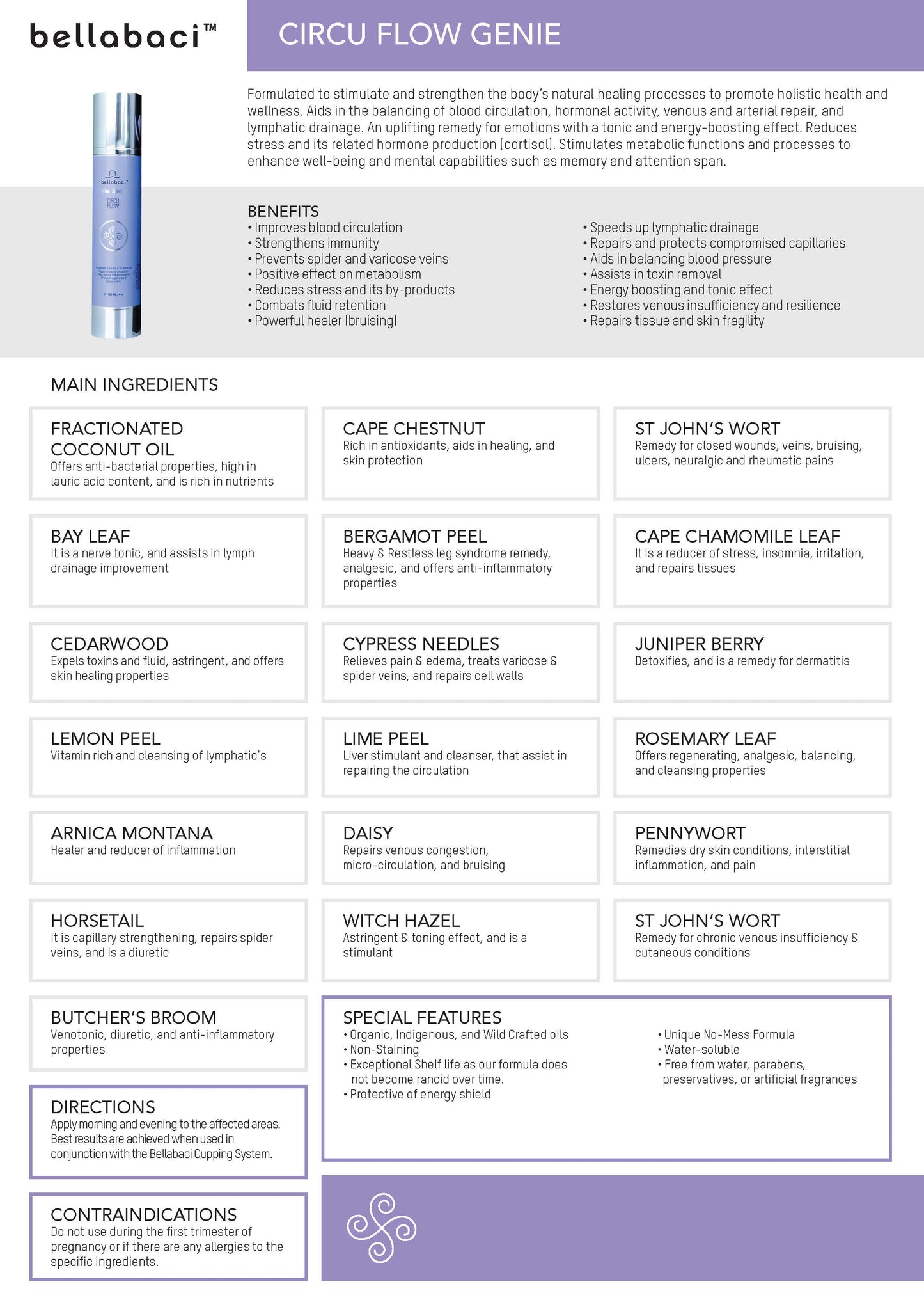 Bellabaci Circuflow Genie Wellness Gel