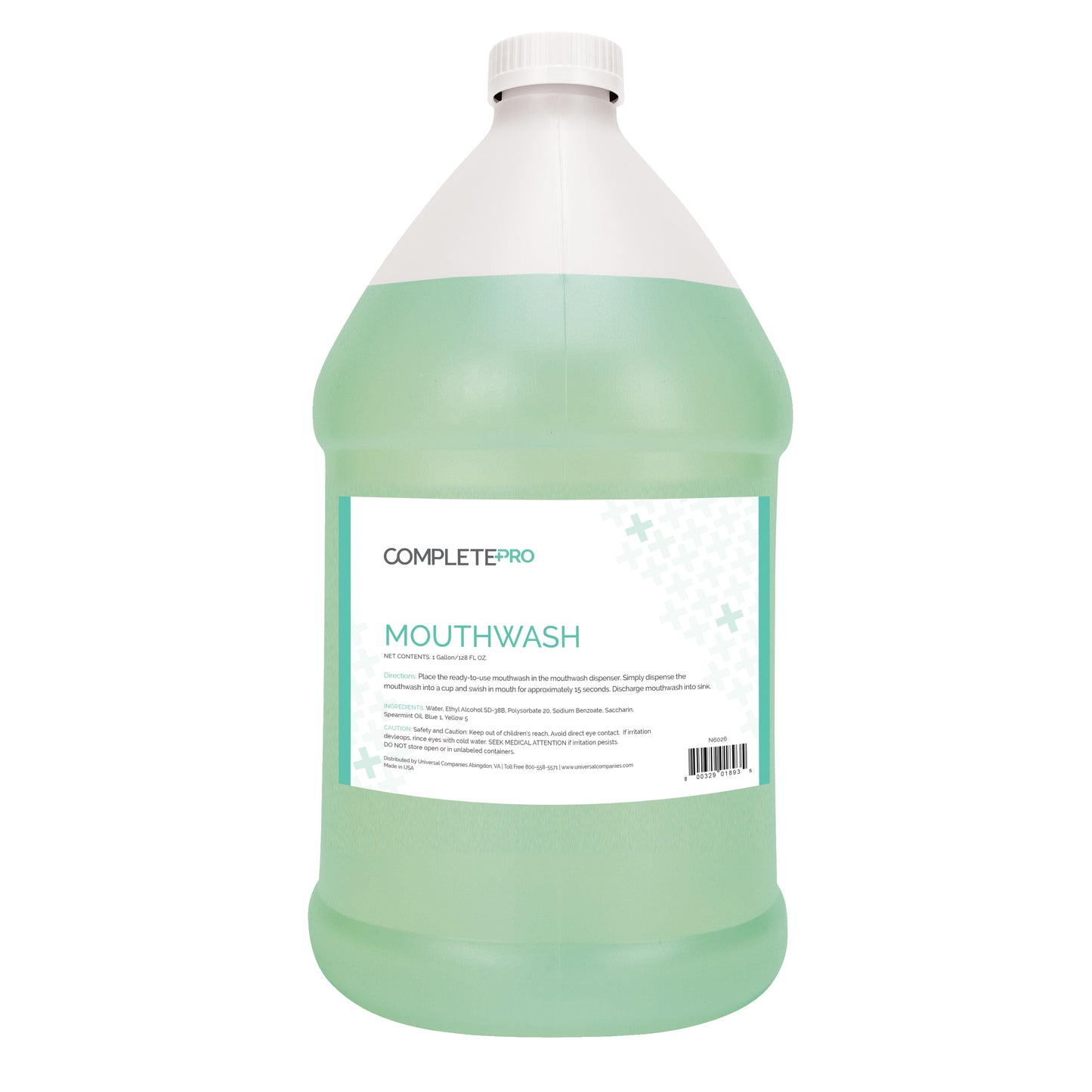 Complete Pro Mouthwash, Peppermint, 1 gallon