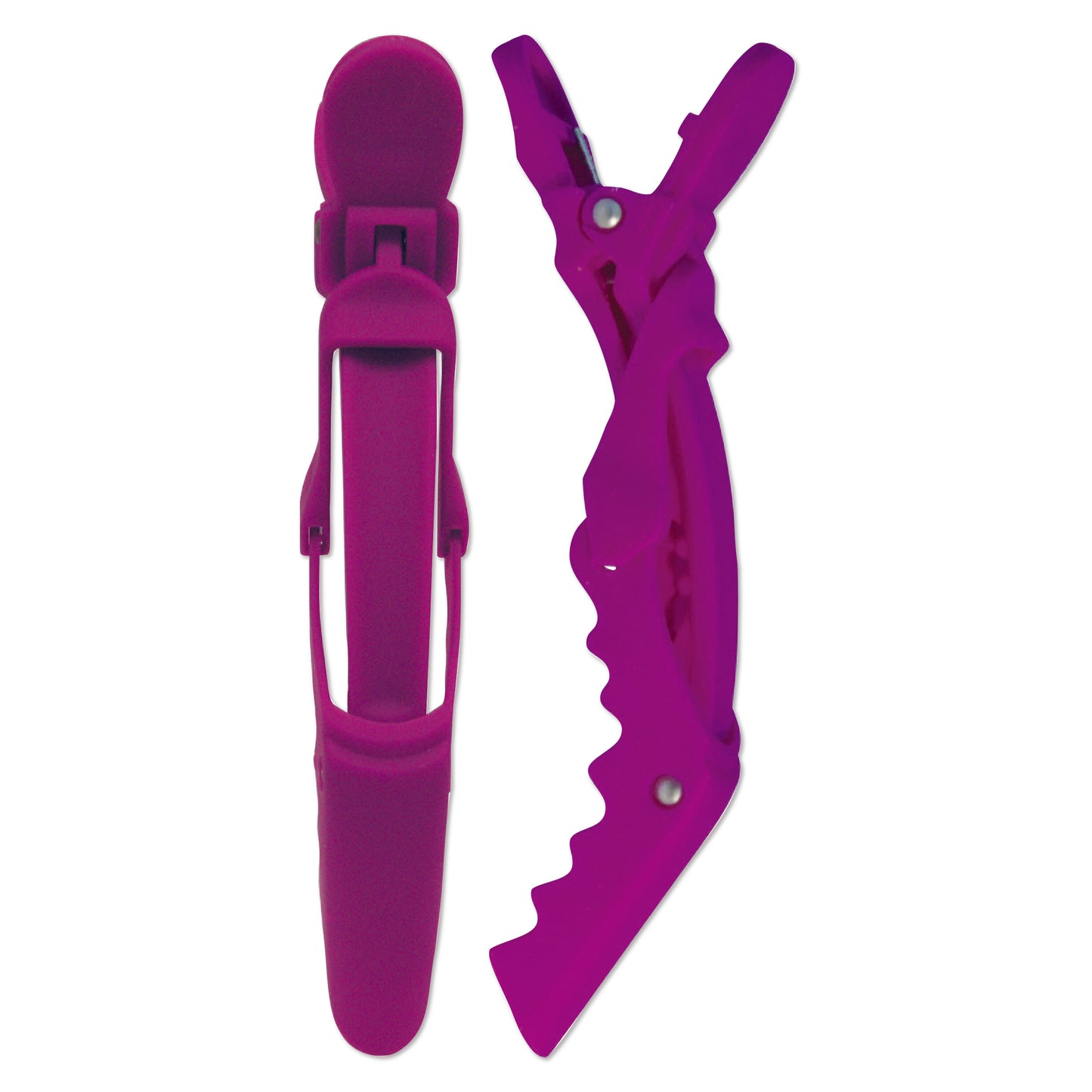 Rubberized Super Grip 4.5" Hair Clip, 4 ct.