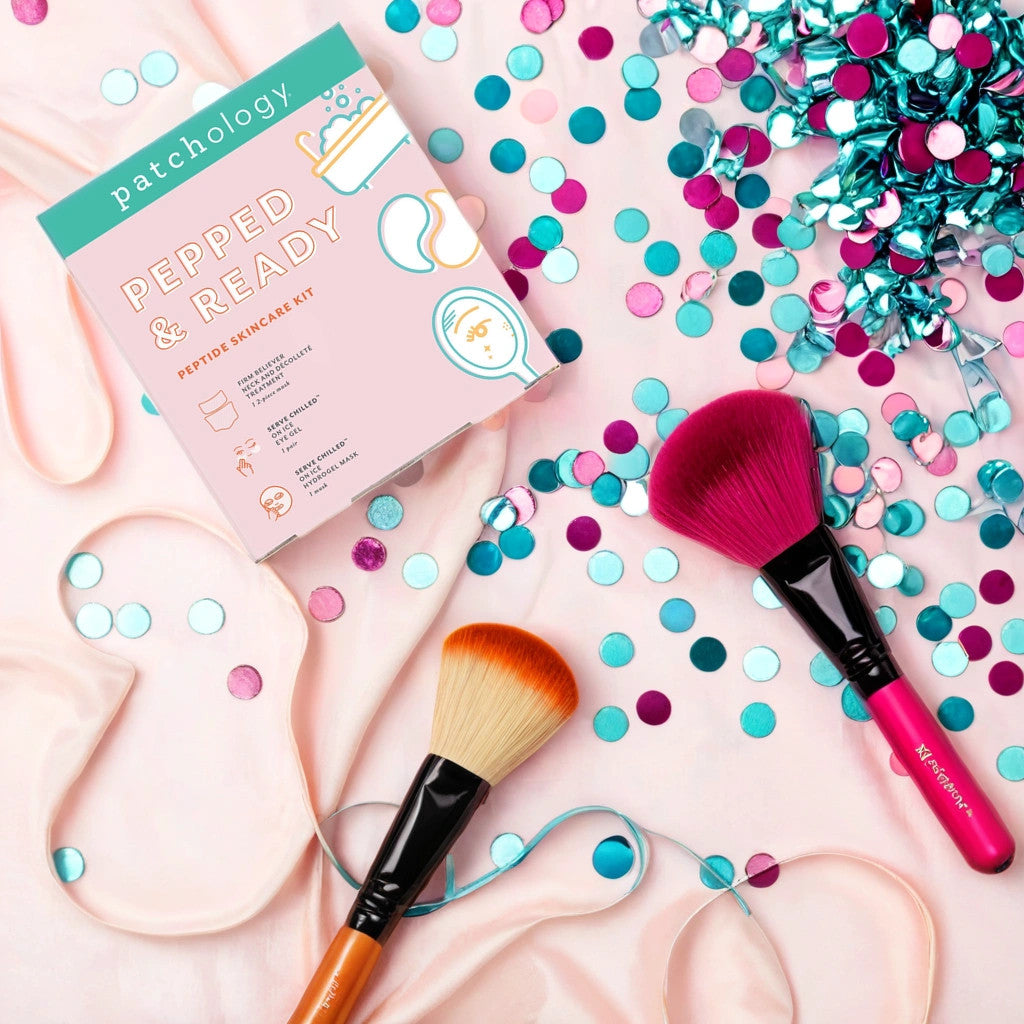 Patchology Pepped & Ready Peptide Skincare Kit