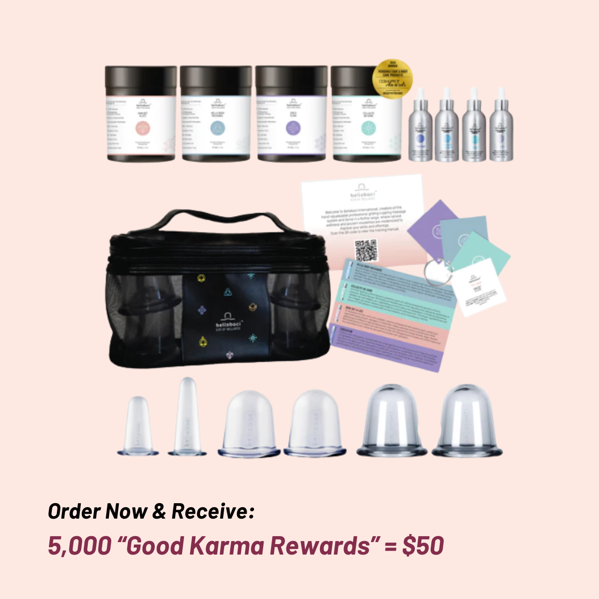 Backbar Gliding Cupping Starter Kit