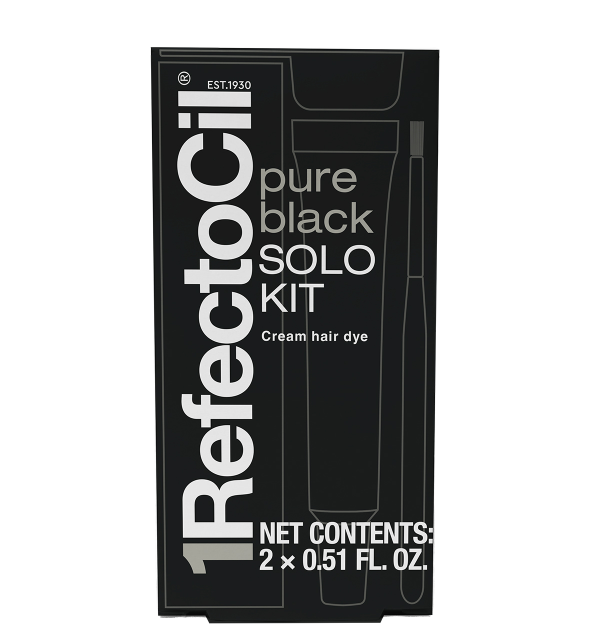 RefectoCil Solo Kit, Pure Black