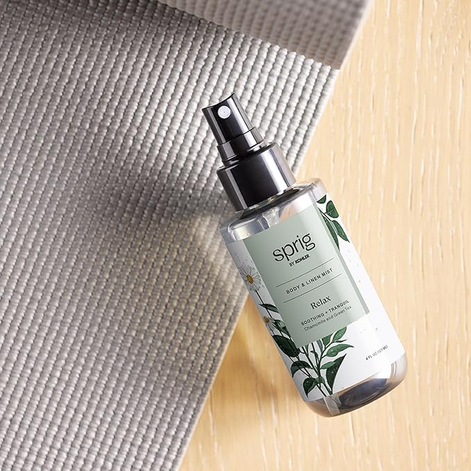 Sprig by Kohler Body & Linen Mist, Relax, 4 fl oz