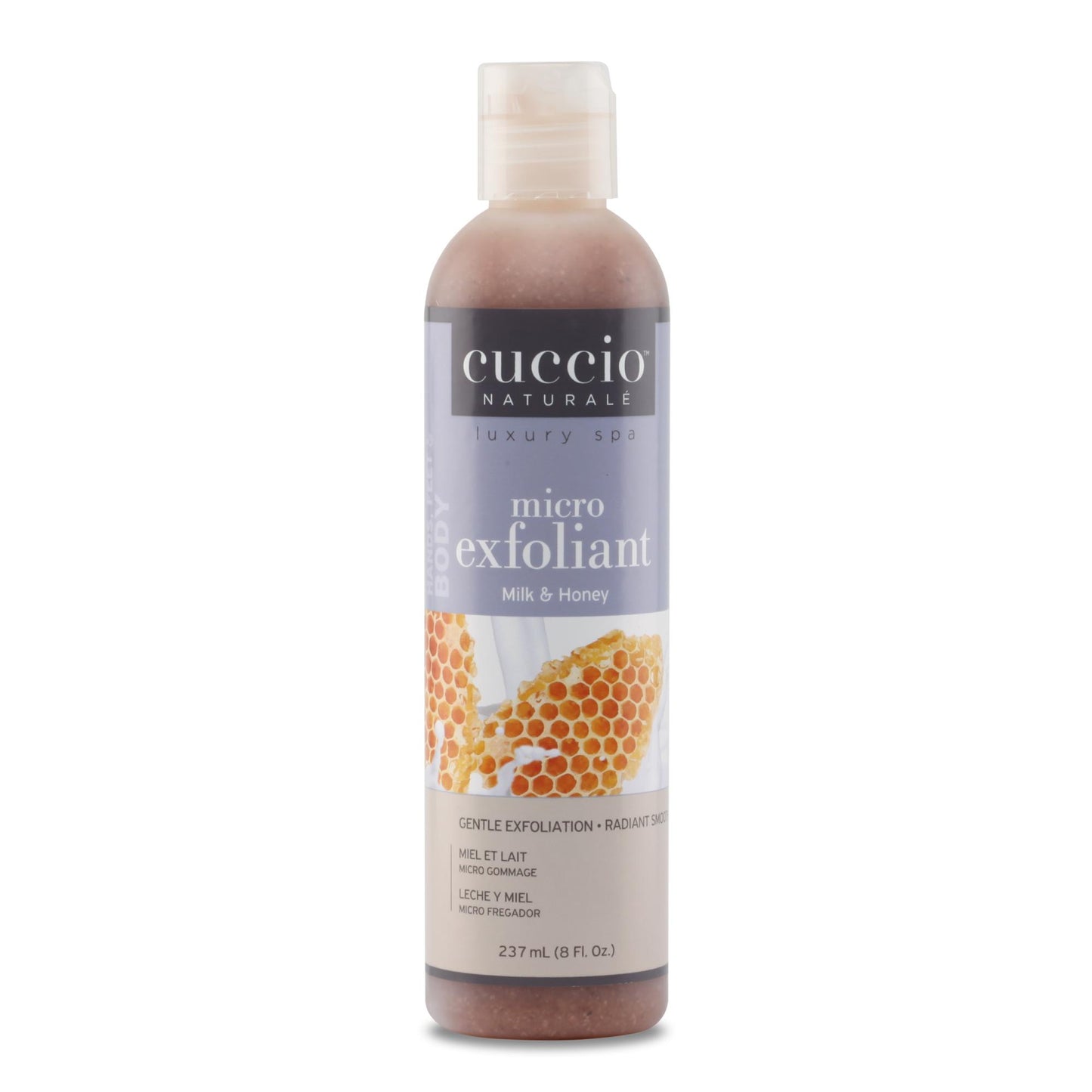 Cuccio Skin Polisher Micro Exfoliant, Milk & Honey