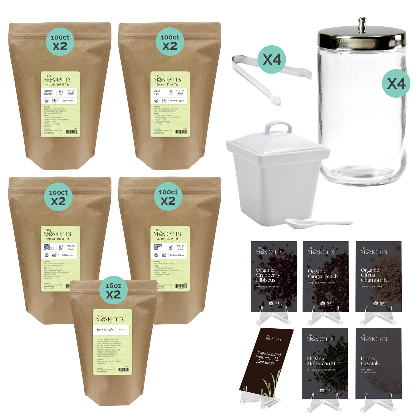 Spa Moments Wellness Tea Bar Opening Order