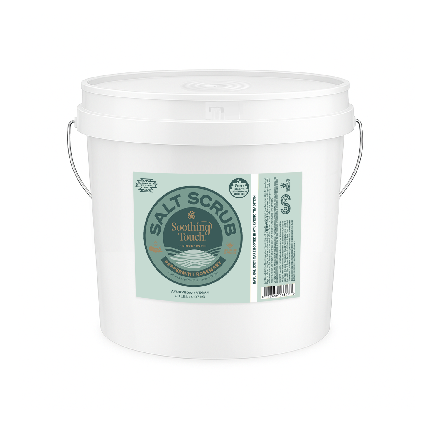 Soothing Touch Salt Scrub, Peppermint Rosemary