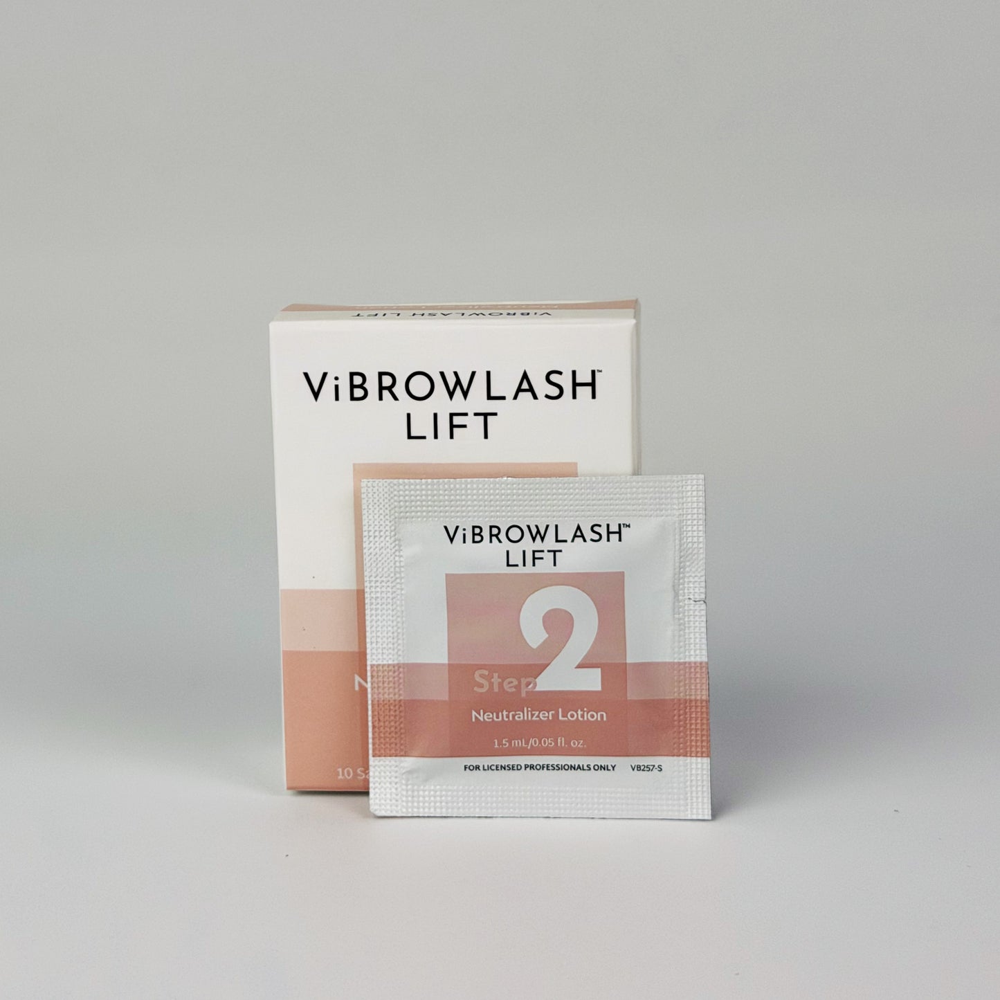 ViBrowLash Lift Neutralizer Lotion, Step 2, 10 ct
