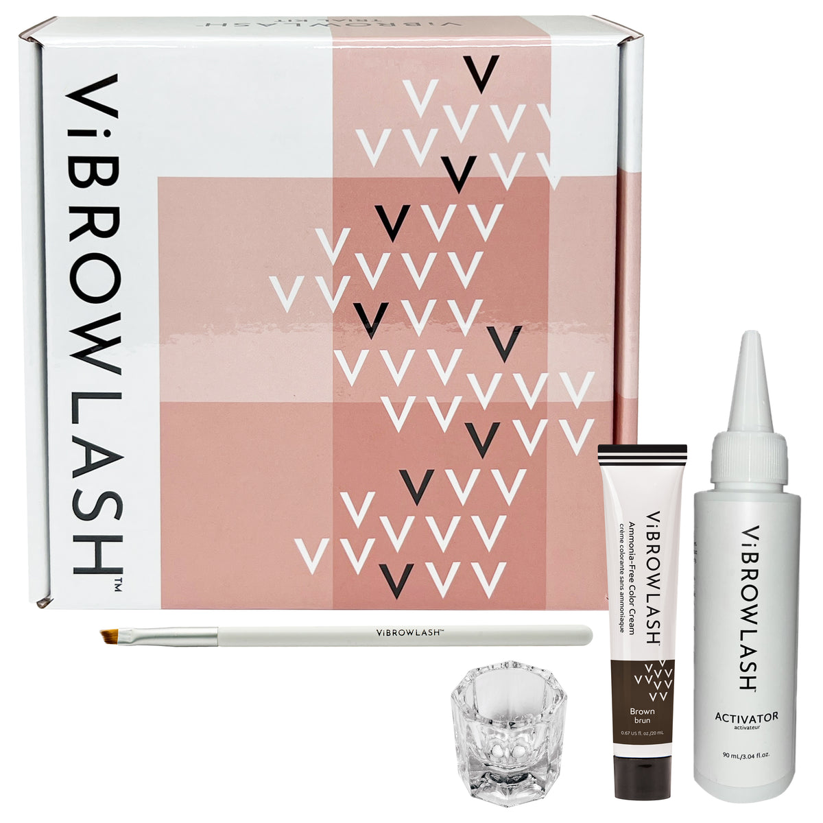ViBrowLash Mini Kit, Brown