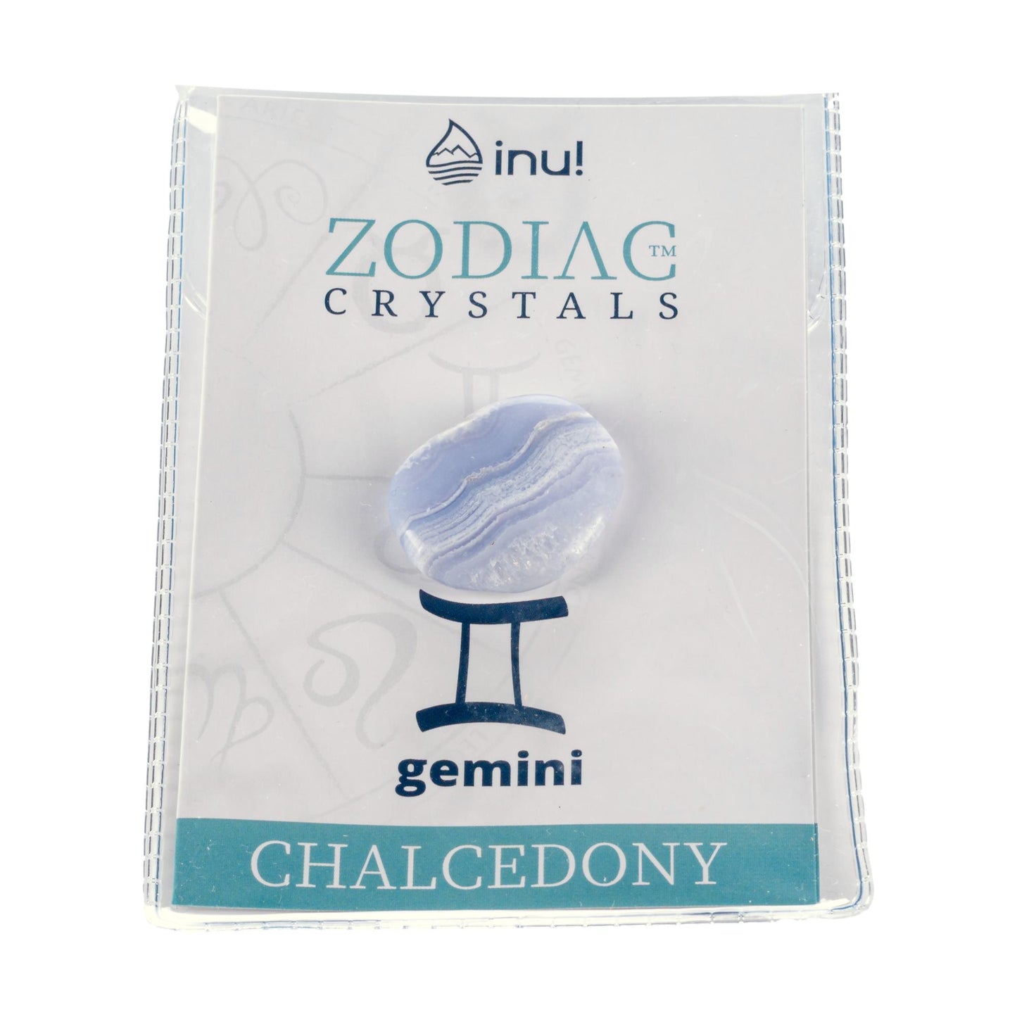 VitaJuwel Zodiac Crystal, GEMINI, Chalcedony