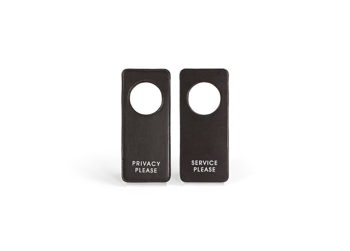 FOH London Door Hanger, Brown, 24 ct