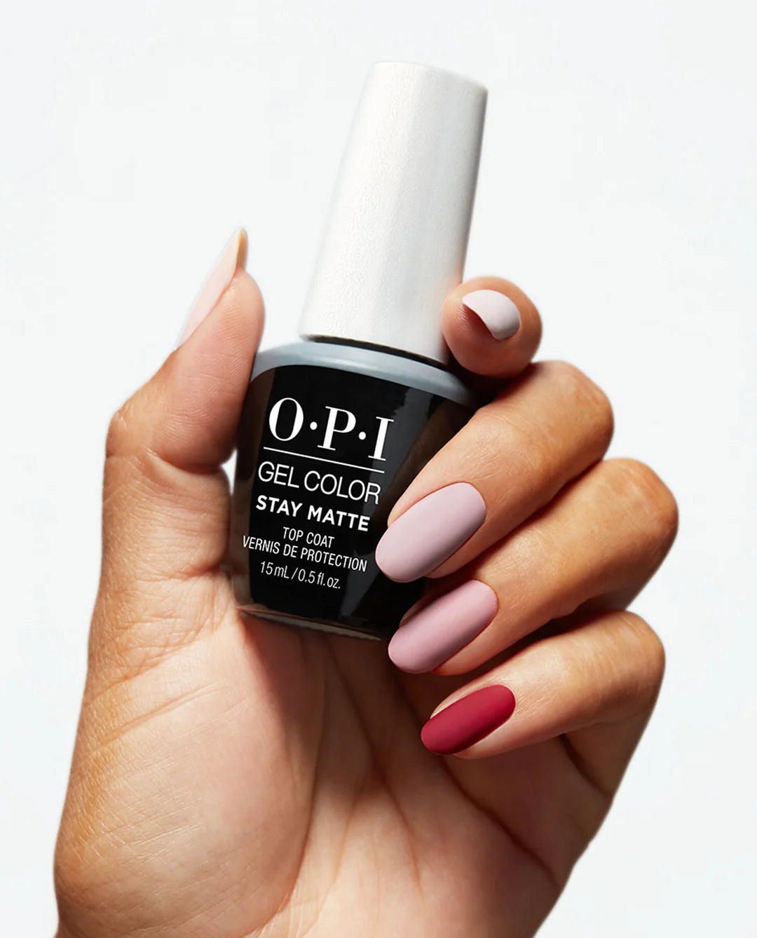 OPI Stay Matte Top Coat, 0.5 fl oz
