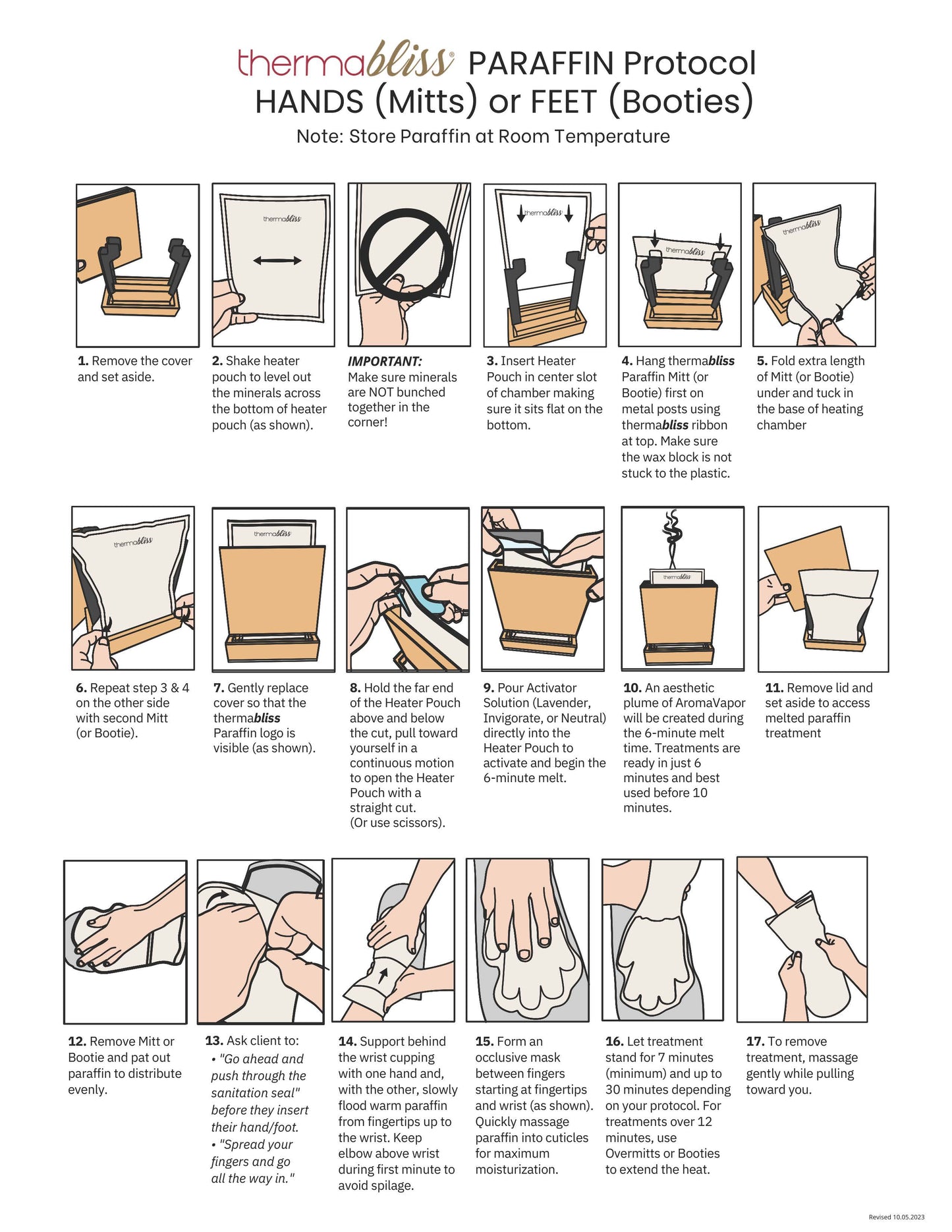 thermaBliss Wooden Paraffin Heating Chamber