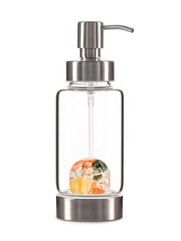 VitaJuwel Multi-Liquid Gemstone Pump Dispenser, Happiness