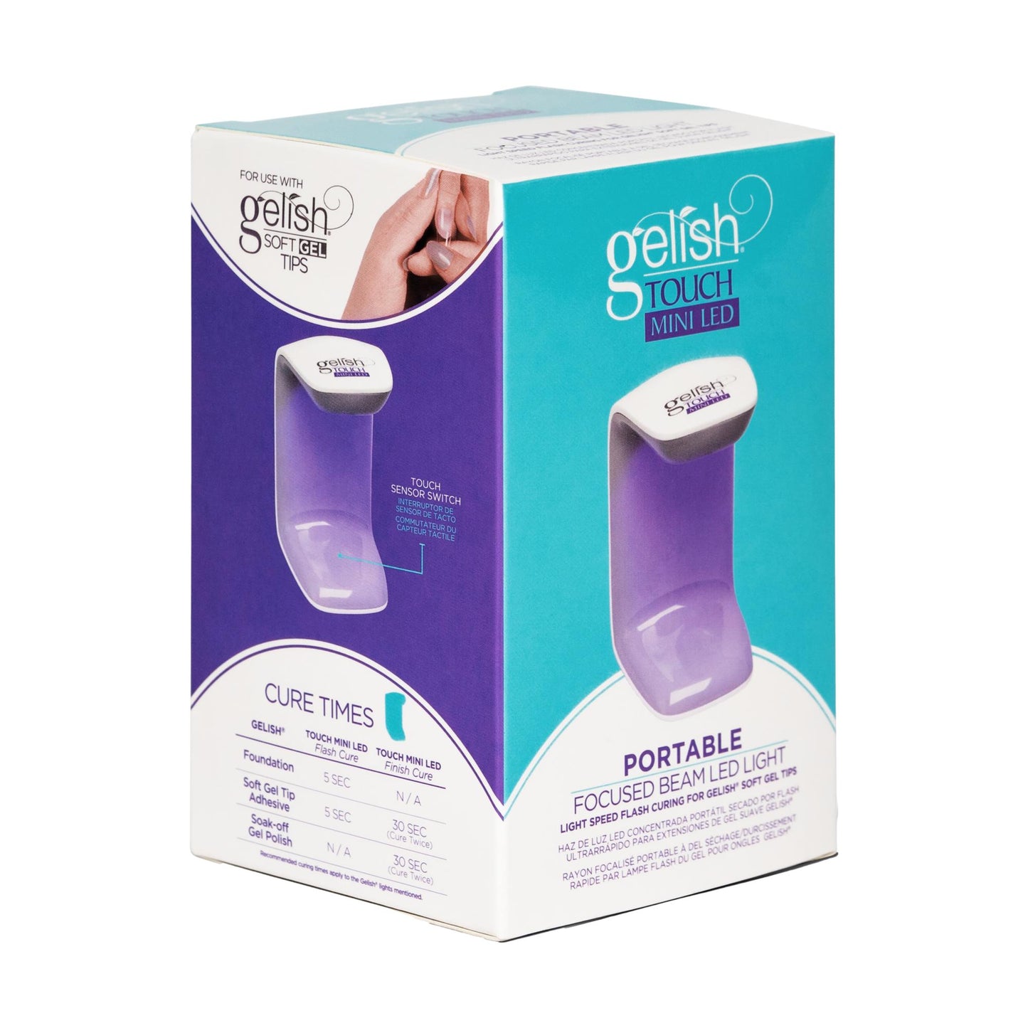 Gelish Touch Mini LED Nail Light w/USB Cord