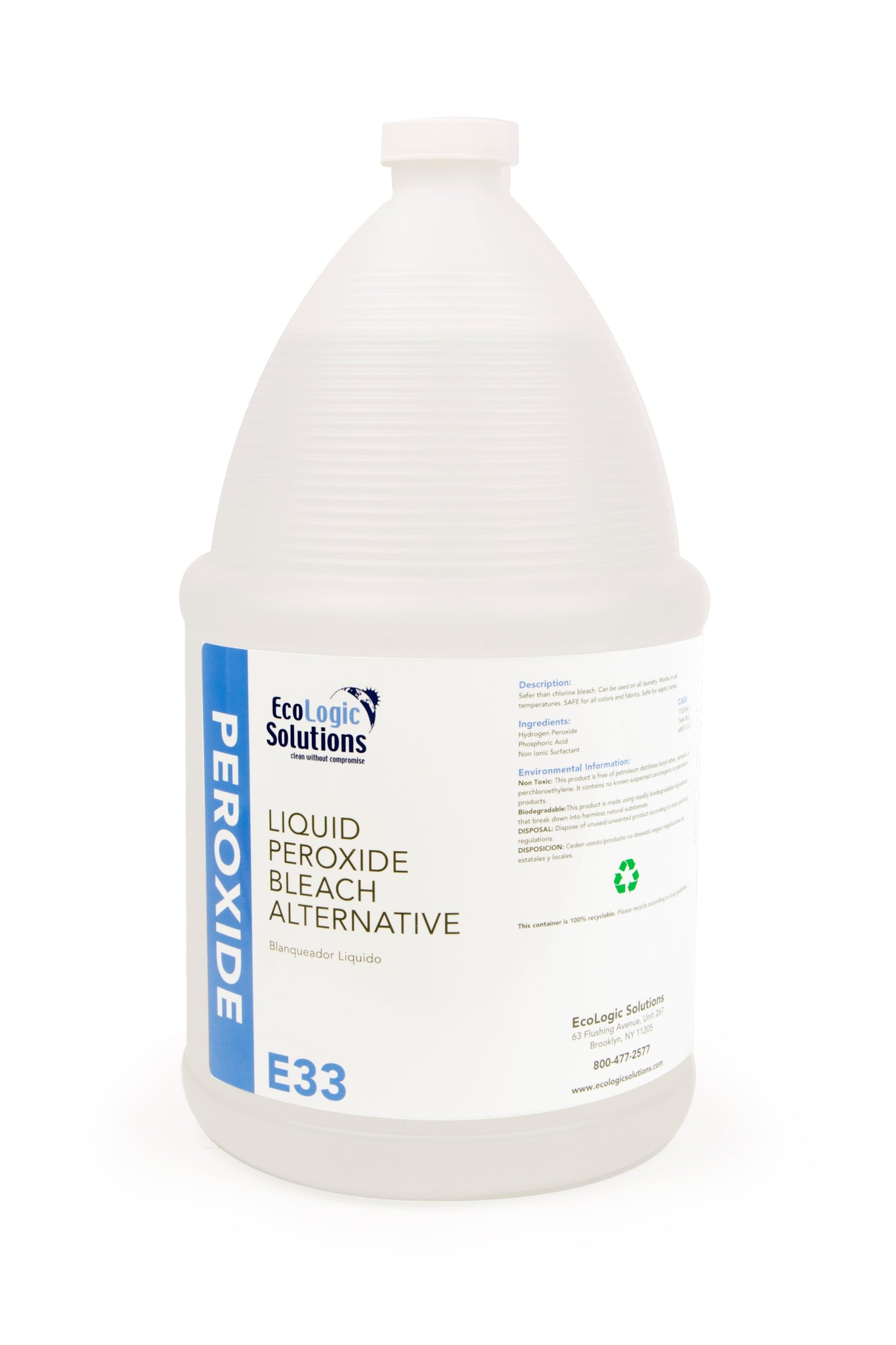 EcoLogic Solutions Peroxide Bleach Alternative, 1 Gallon