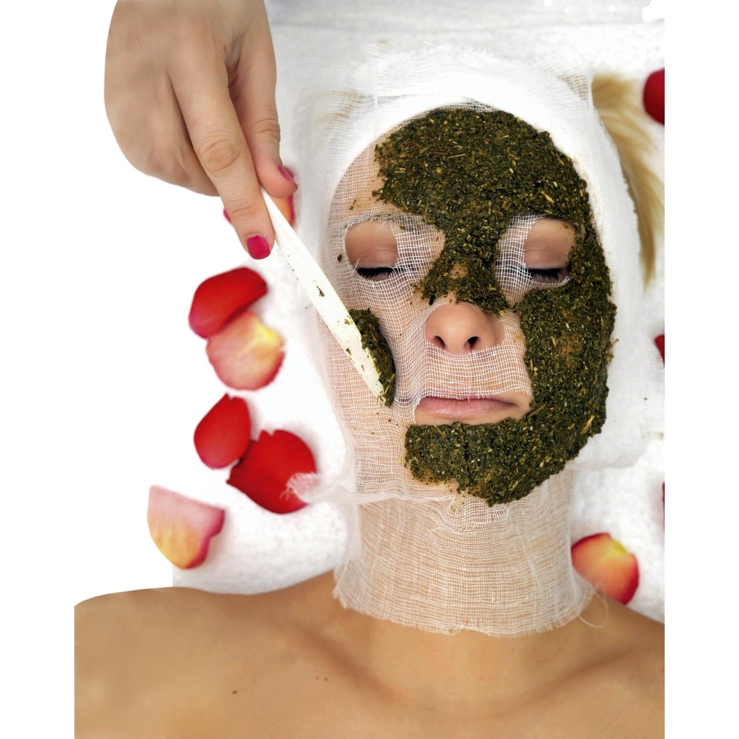 Intrinsics Precut Gauze Facial Masks, 50 ct