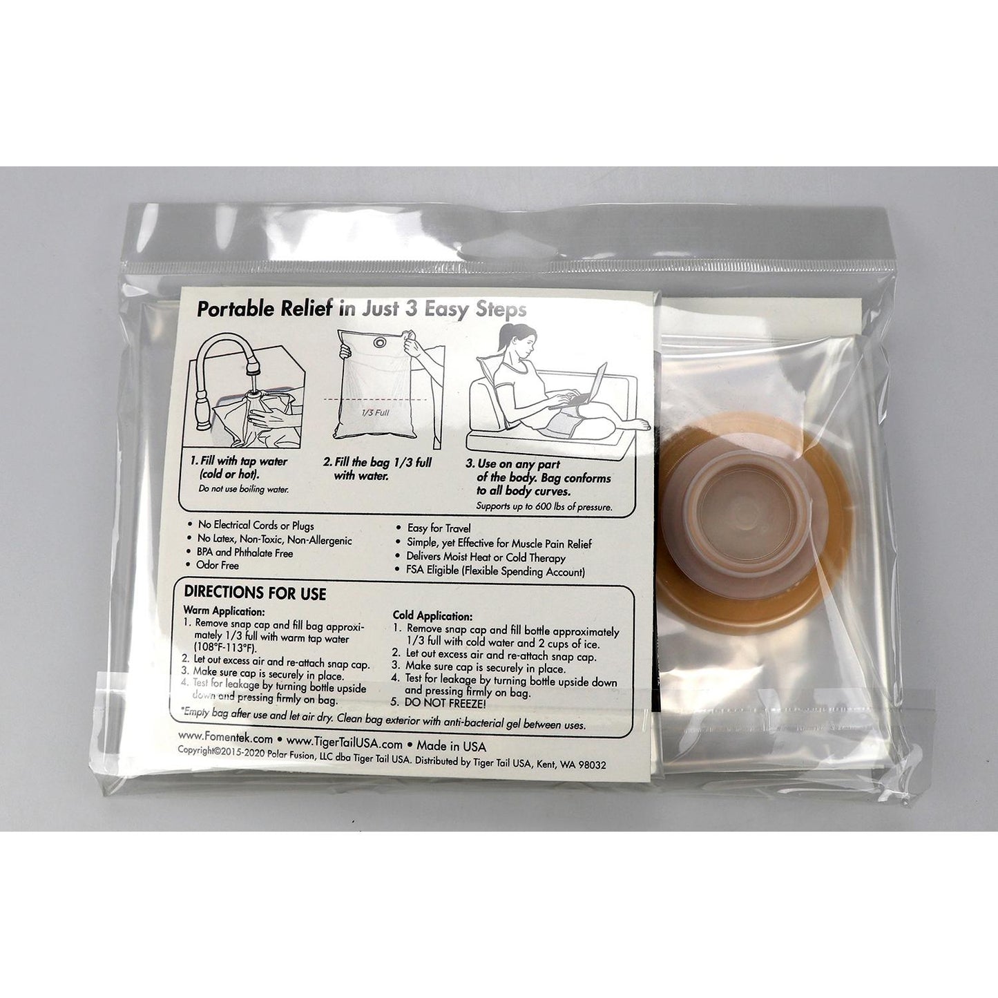 Fomentek Hydrotherapy Pro Treatment Bags, Medium, 6 ct.