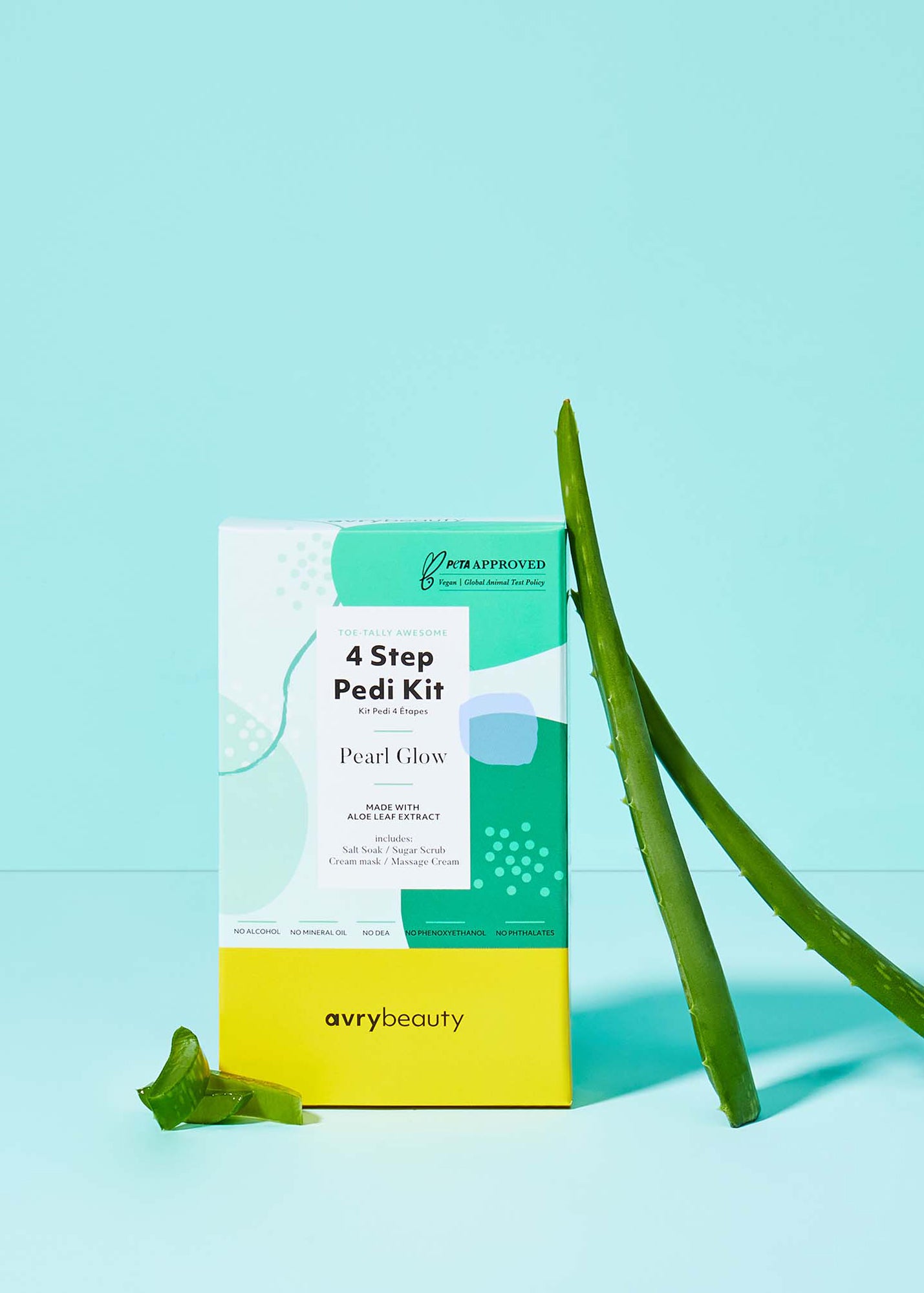 Avry Beauty 4 Step Pedi Kit