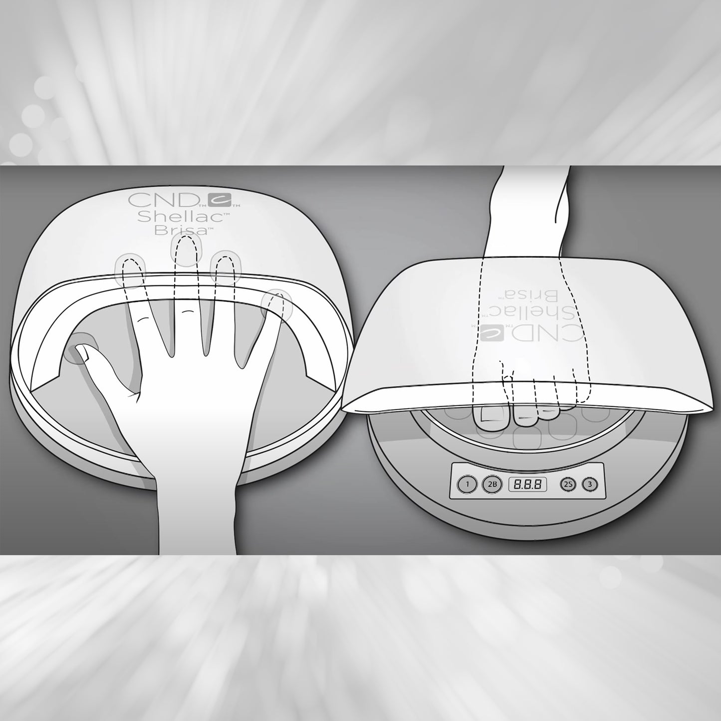 CND Electronics, LED Nail Lamp
