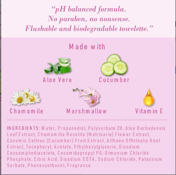 La Fresh Travel Lite™ Feminine Hygiene Wipes 200 ct