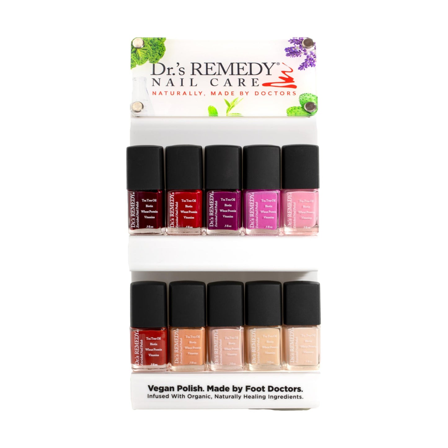 Dr.'s Remedy Spa Countertop Display